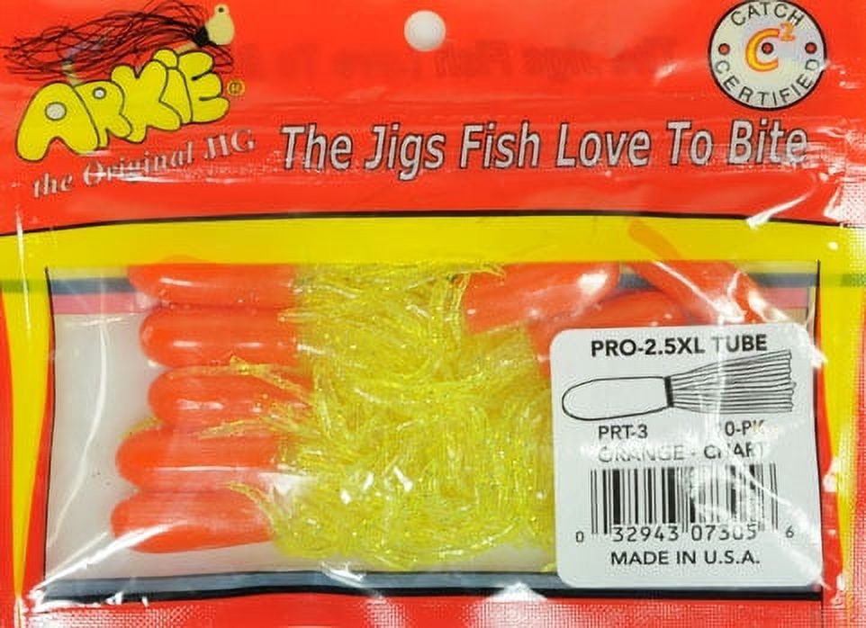 Arkie Pro Tube, 2.5 Inch, Orange/chart