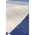 thumbnail image 3 of Pasargad Home Gramercy 9' x 12' Hand-Loomed Silk and Wool Blue Rug, For Indoor Space and all Age of Group, 3 of 6