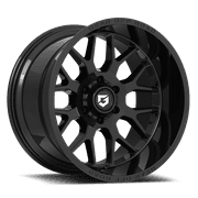 Gear Off Road 763B RAID 763B-2098518 20X9 5X5.50 (+18) G/A 763B Raid (HB 87.1) Gloss Black with Lip Logo A258940