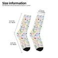 thumbnail image 2 of Uemuo Education And Science Printed Kids Boys Socks Seamless Crew Socks Crazy Funny Athletic Sport Socks for Children, 2 of 6