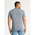 thumbnail image 3 of George Men's & Big Men's Crewneck Pocket Tee with Short Sleeves, Size XS-3XL, 3 of 5