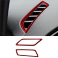 thumbnail image 2 of Real Bright Soft Car Interior Carbon Fiber Sticker Decoration29Pcs Red Carbon Fiber Full Interior Kit Cover For Volkswagen GolfAuto Car Protection Interior Accessories, 2 of 8