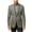 grey, variant on Tommy Hilfiger Mens Grid Two Button Blazer Jacket, Grey, 36 Regular