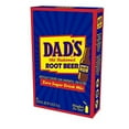 thumbnail image 2 of Dad's Old Fashioned Root Beer Drink Mix, 6 packets, 15g/0.5 oz. Box, 2 of 4