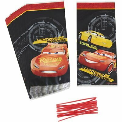 Candy Treat Bag Jack O-lantern - Disney Pixar Cars 3 Treat and Candy Bags - 16 Count - 1912-7109 - National Cake Supply