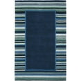thumbnail image 7 of SAFAVIEH Martha Stewart Striped Border Wool Area Rug, Wrought Iron, 4' x 6', 7 of 7