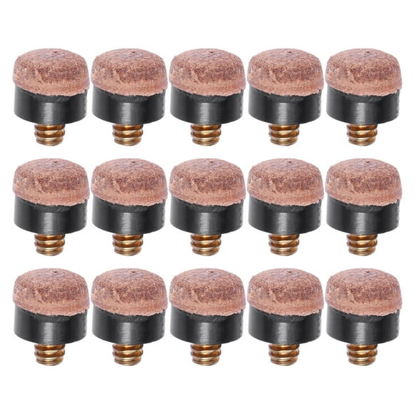 Miangastore Screw On Tips Accessories Brown 30Pcs 0.51 x 0.47 x 0.47In
