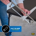 thumbnail image 6 of M-D Building Products 78022 1-1/8 In. X 1-1/8 In. X 36 In. Silver Aluminum Stair Edging w/ Screw Nails, 6 of 10