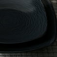 thumbnail image 4 of Noritake Colorscapes BoB Swirl (Black on Black) 16-Piece Square Dinnerware Set, Service for 4, 4 of 7