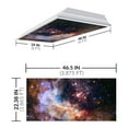 thumbnail image 2 of Octo Lights - Fluorescent Light Covers - 2x4 Flexible Ceiling Light Filters - For Classrooms and Offices - Astronomy 018, 2 of 7