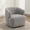 Gray, variant on JURANYAZHU 30 inch Swivel Barrel Chair, Upholstered in Soft Chenille Fabric for Living Room, Bedroom, or Office Accent Seating,Orange