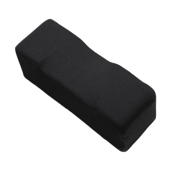 Black Comfy Arm Rest Pillow Memory Foam Chair Armrest Pad Thick Elbow Pillow