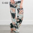 thumbnail image 1 of RWJDXD Pantalon de Plage Ample et Confortable pour Femmes, Imprimé Floral, Large, Mode Été, 1 of 7