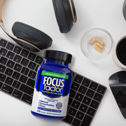 FOCUS FACTOR Extra Strength (60 Count) - Brain Supplement for Memory, Concentration and Focus