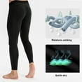 thumbnail image 4 of Pantalones deportivos para hombre con cintura elástica y bolsillos laterales - Secado rápido y transpirable - Color azul marino - Tallas europeas S-2XL, 4 of 7