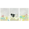 thumbnail image 2 of Ogren, Sarah 24x13 Gold Ornate Wood Framed with Double Matting Museum Art Print Titled - 3 Barns and a Cow Set, 2 of 4