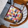 thumbnail image 1 of Fiudx Cojín para Silla, Acolchado Suave y Grueso, Tejido de Lino Transpirable, Soporte Cómodo, Ideal para Cualquier Estación, Ideal para Oficina o Dormitorio, Fácil de Limpiar, Tamaño 15.7 X 15.7 Pul, 1 of 6