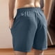thumbnail image 5 of Pantalones Cortos de la Cintura Elástica con Bolsillos de la Moda Casual, Al Aire Libre Primavera Verano Pantalones Cortos para Hombres, 5 of 9