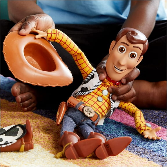 Sheriff Woody Talking Action Figure with Movie Sounds and Interactive