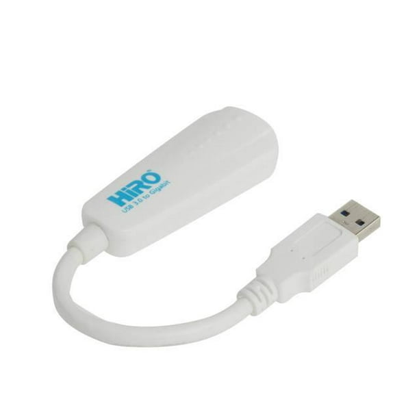 HiRO H50315 USB 3.0 vers Carte Réseau Portable Gigabit Ethernet LAN