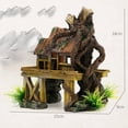 thumbnail image 2 of DecoracióN de Acuario Peces Artificiales Casa Reptiles Refugio Pecera Paisajismo Adornos ConstruccióN Resina, 2 of 5