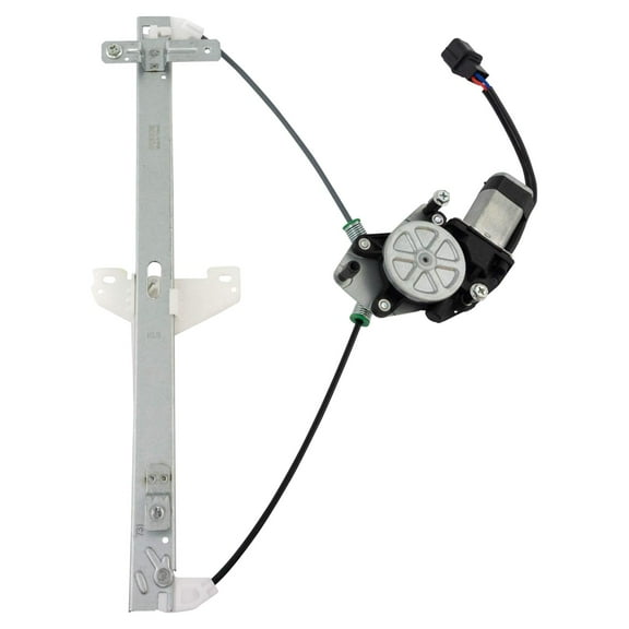TRQ Power Window Regulator with Motor Rear Driver Side Left for Accord 4 Door WRA07929 Fits select: 2003-2007 HONDA ACCORD
