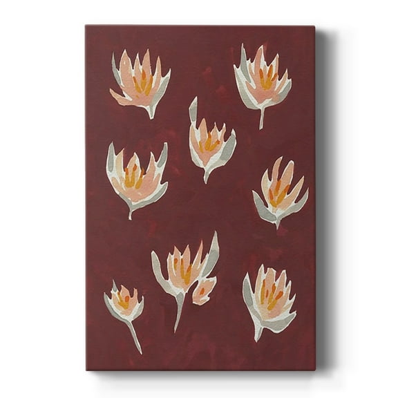 Pink Potpourri II Premium Gallery Wrapped Canvas - Ready to Hang
