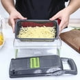 thumbnail image 6 of Milue Kitchen Vegetable Slicer Dicer Cutter,Veggie Chopper With 6 Blades Container, 6 of 14