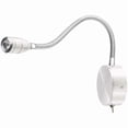 thumbnail image 3 of Lunartec Gooseneck Bed Lamp: LED bed & reading lamp with gooseneck, wall mounting, 3 W, cool white (Reading Lamp Bed Gooseneck) style301, 3 of 5