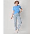 thumbnail image 6 of Hanes Perfect-T Women's Cotton Crewneck T-Shirt Carolina Blue S, 6 of 7