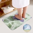 thumbnail image 5 of Bathroom Rugs Set 2 Pieces, Vintage Purple Grape Bathroom Set - Quick Drying Bath Mat And U-Shaped Toilet Rug, Water Absorbent Bath Carpet For Bedroom Floor Living Room, Machine Washable, 5 of 7