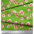 thumbnail image 3 of Soimoi Moss Tissu Georgette Imprimé Floral par Yard 42 Pouces de Large, 3 of 5