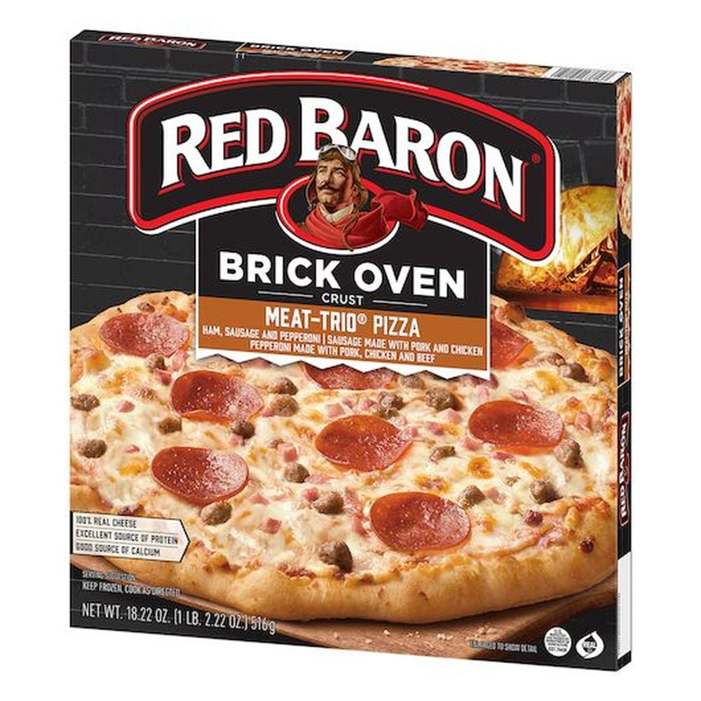 Red Baron Meat Trio Pizza, 18.22 Ounce -- 16 per case