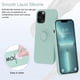 thumbnail image 2 of Compatible with iPhone 13 Pro Max Case 6.7inch with Ring Kickstand ,Liquid Silicone,Microfiber Linner,Anti-Scratch Full-Body Shockproof Protective Cas, 2 of 4