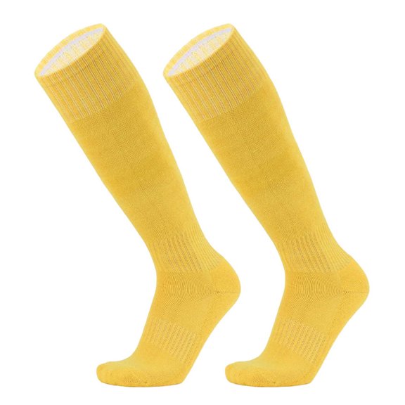 Dlentnea Kids Athletic Knee High Socks Cotton Stretchy Breathable School Uniform Workout Long Sports Sock
