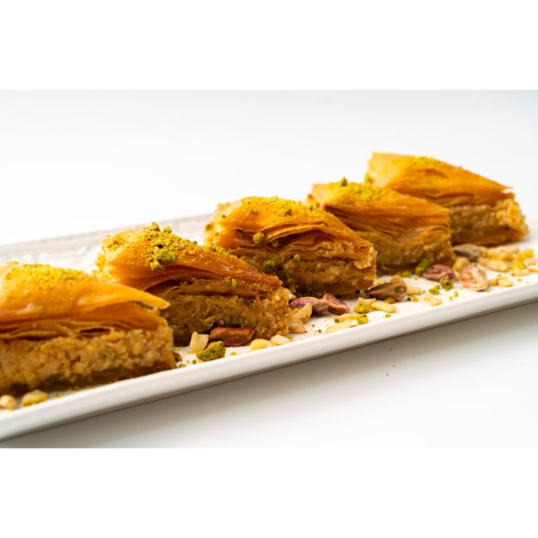 Cedar Pastries Authentic Mediterranean Pastries Baklava with Honey