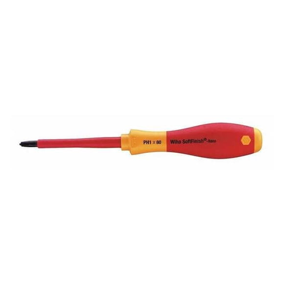 Wiha Insulated Phillips Screwdriver No 1 Round 30702
