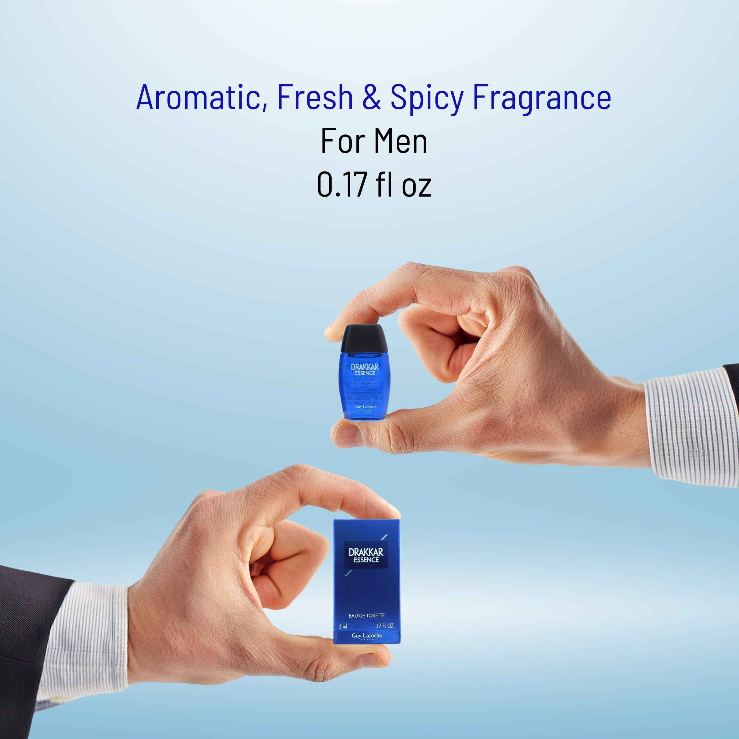 Guy Laroche Drakkar Essence Cologne Mini EDT .17 oz for Men