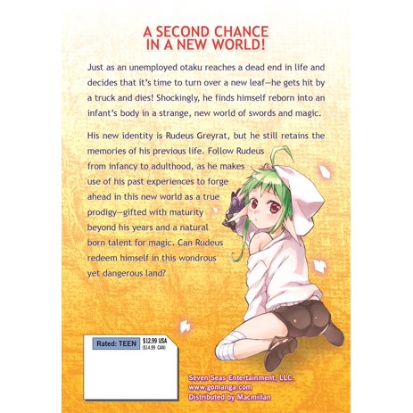 Mushoku Tensei Jobless Reincarnation Manga Vol 1 Walmart Com Walmart Com