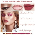 Matte Lip & Eye Liner Pen, Waterproof, NonMarking for Outline Precision and Definition