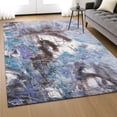 thumbnail image 6 of Addison Rugs Mayfield Premium Machine Washable Transitional Abstract Lavender Rectangle Rug, 9' x 12', 6 of 6