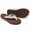 COFFEE, variant on STQ Flip Flops for Women Quick Dry Yoga Mat Beach Sandals Comfortable for Summer All Black Size 8