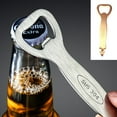 thumbnail image 4 of 304 stainless steel beer bottle opener dual-purpose fancy bottle opener bar bottle opener rose gold, 4 of 5