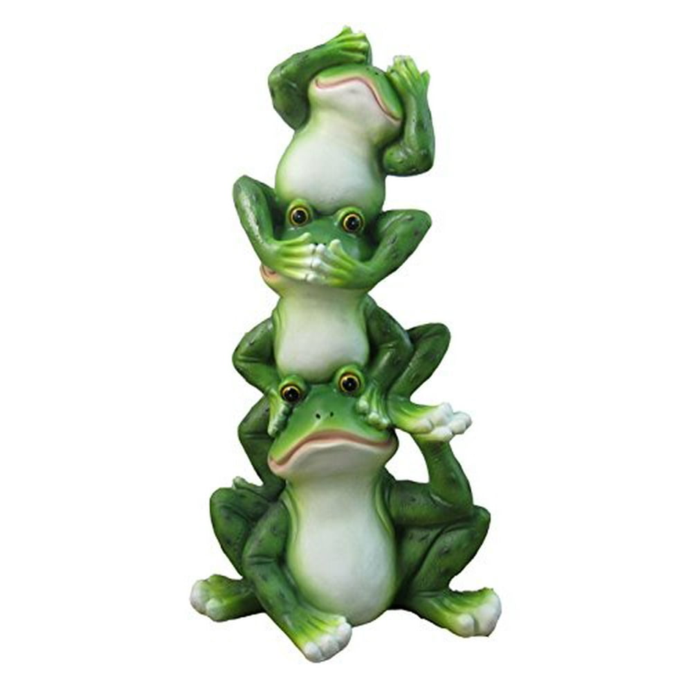 funny frog statues