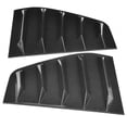 thumbnail image 3 of Fugacal Car Window Louvers Vent Pair Of Side Vent Window Scoop Louver Trim Car Modification Fit For R Mk6 2009-2013, 3 of 8