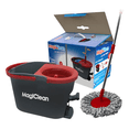 thumbnail image 3 of MAGICLEAN Kit Trapeador Giratorio M1 con Pedal | Cubeta Centrifugadora 360° | Incluye 12Fibras Multiuso y 1 Mopa de Regalo, 3 of 3
