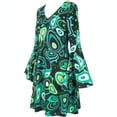 thumbnail image 5 of 70s Disco Fancy Dress Outfits for Women, 60s 70s 80s 90s Hippie Costume Disco Dress, Groovy Disco Dress, Retro Disco Outfit, Halloween Floral Party Dresses Trendy Vacation, 5 of 9
