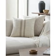 thumbnail image 2 of Livabliss x Becki Owens Brett Modern Accent Pillow, 18"L x 18"W, Gray/Taupe, 2 of 5