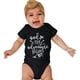 thumbnail image 2 of Gibobby Mameluco para niña Mono de manga corta con estampado de para niños y niñas, ropa para recién nacidos(Negro, 3-6 Meses), 2 of 4