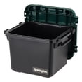 thumbnail image 2 of Remington 28 L Heavy Duty Trail Box Stackable Storage Bin with Latching Lids Black 4 Pack, 2 of 13